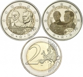 Luxemburgo 2€ 2.021 "Centenario Duque Jean" SC