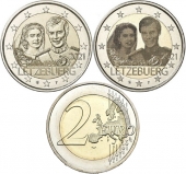 Luxemburgo 2€ 2021 "Henri & Maria Teresa" SC