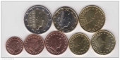 Luxemburgo Tira/Set 8 Monedas €uro 2.011 SC
