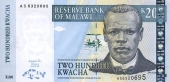Malawi 200 Kwacha 1-10-2.003 KM#47 EBC