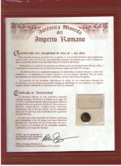 Moneda del Imperio Romano