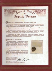 Moneda del Imperio Romano