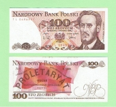 Polonia 100 Zlotes 1-12-1.988 KM#143 SC