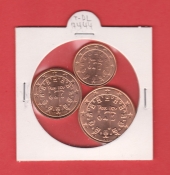 Portugal 0,01+0,02+0,05€uro 2.004 SC