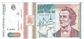 Rumania 1.000 Lei 1.993 KM#101A EBC