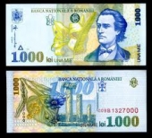 Rumania 1.000 Lei 1.998 KM#106 SC