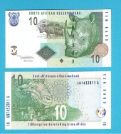 Sudafrica 10 Rand 2.005 KM#128 SC