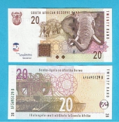 Sudafrica 20 Rand 1.993(99) KM#124 SC