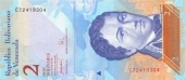 Venezuela 2 Bolivares 20-3-2.007(08) SC
