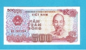 Vietnam 500 Dong 1.988(89) KM#101 SC